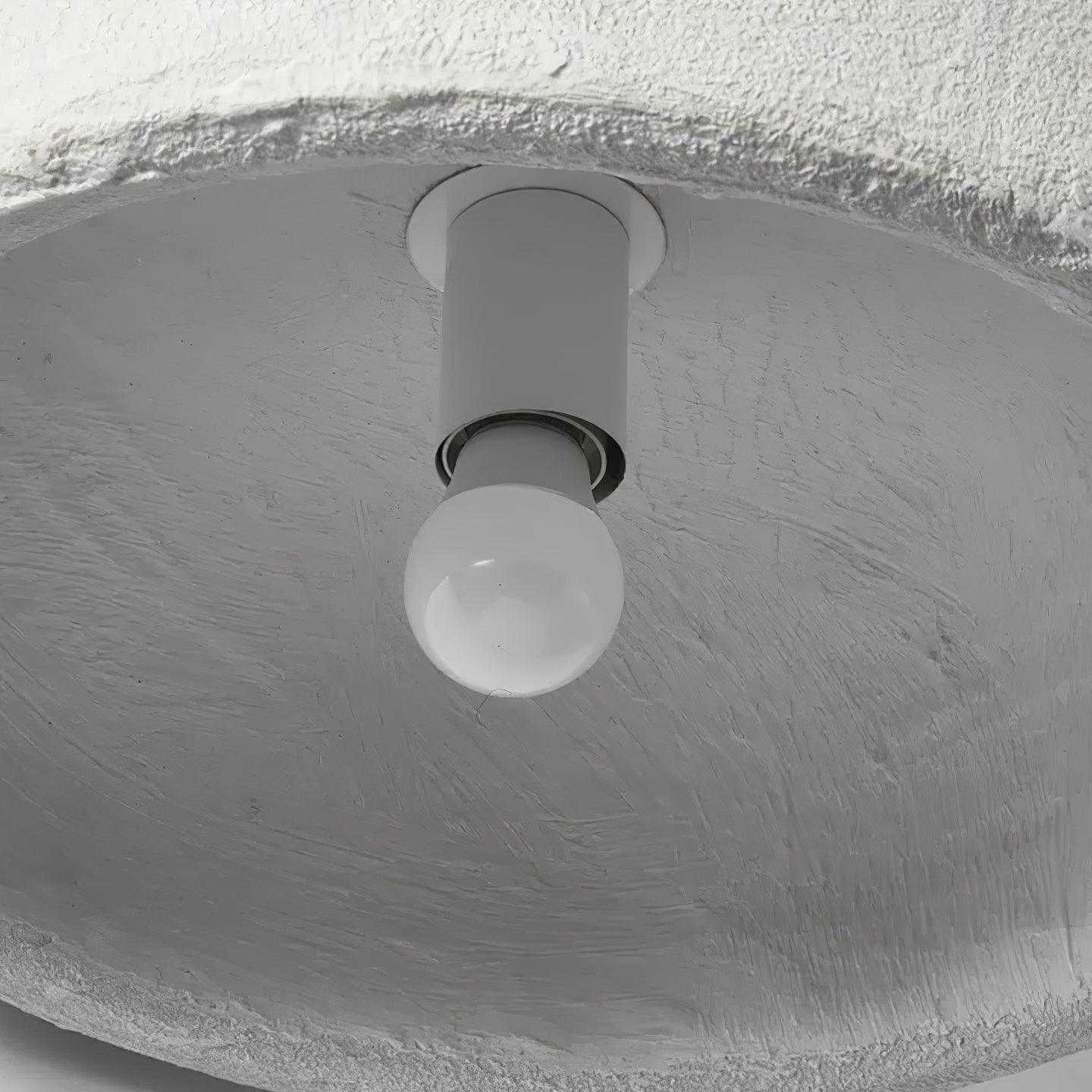 Byers LED Lámpara Colgante Tazón Gris Dormitorio/Comedor Metal