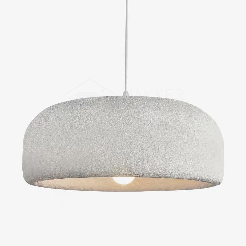 Byers LED Lámpara Colgante Tazón Gris Dormitorio/Comedor Metal