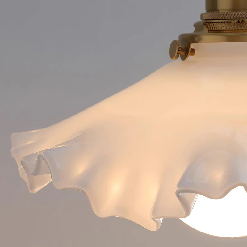 Carins Vintage Flower Glass Pendant Light Shades Bedroom Dining Room
