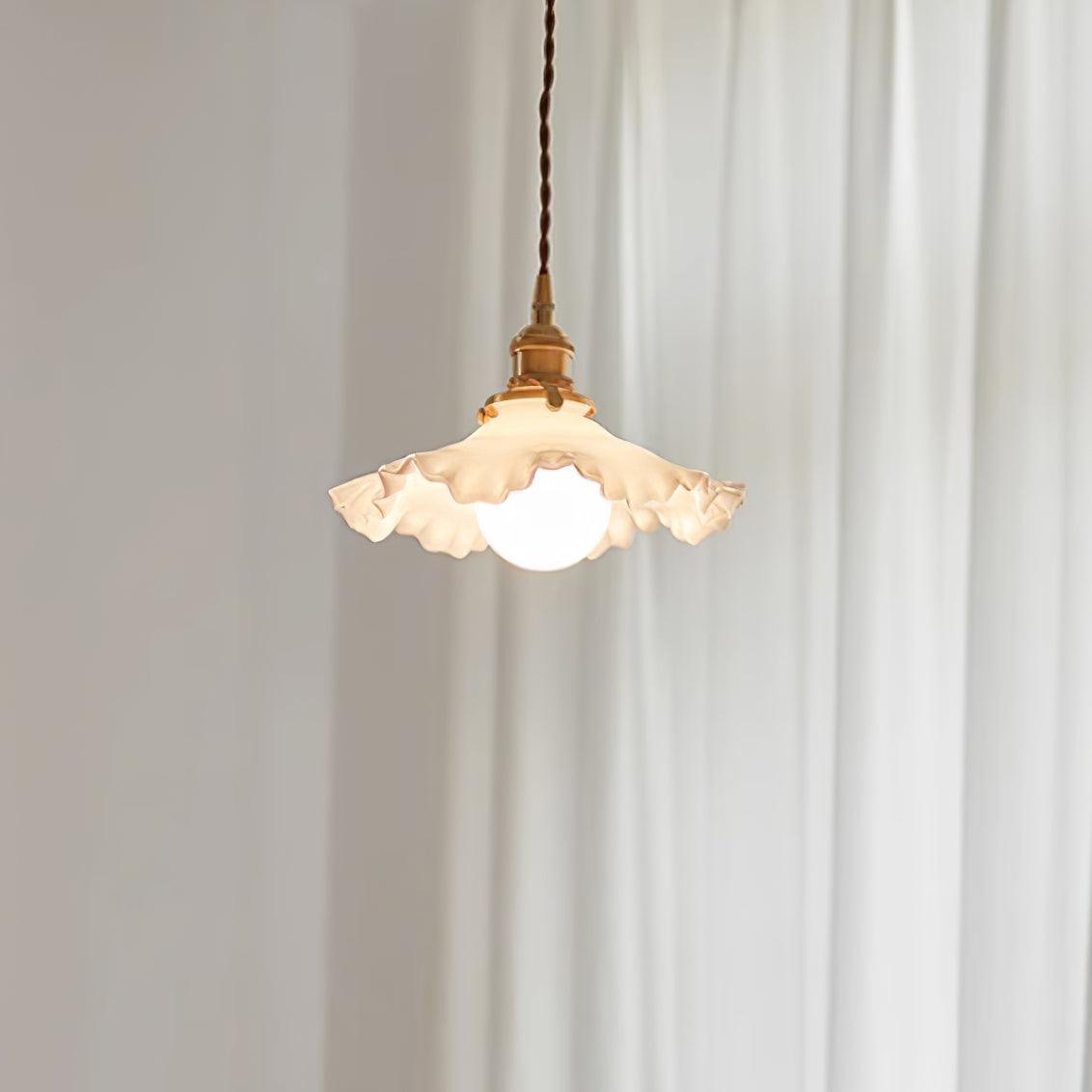 Hakka Skirt Glow Pendant Lamp