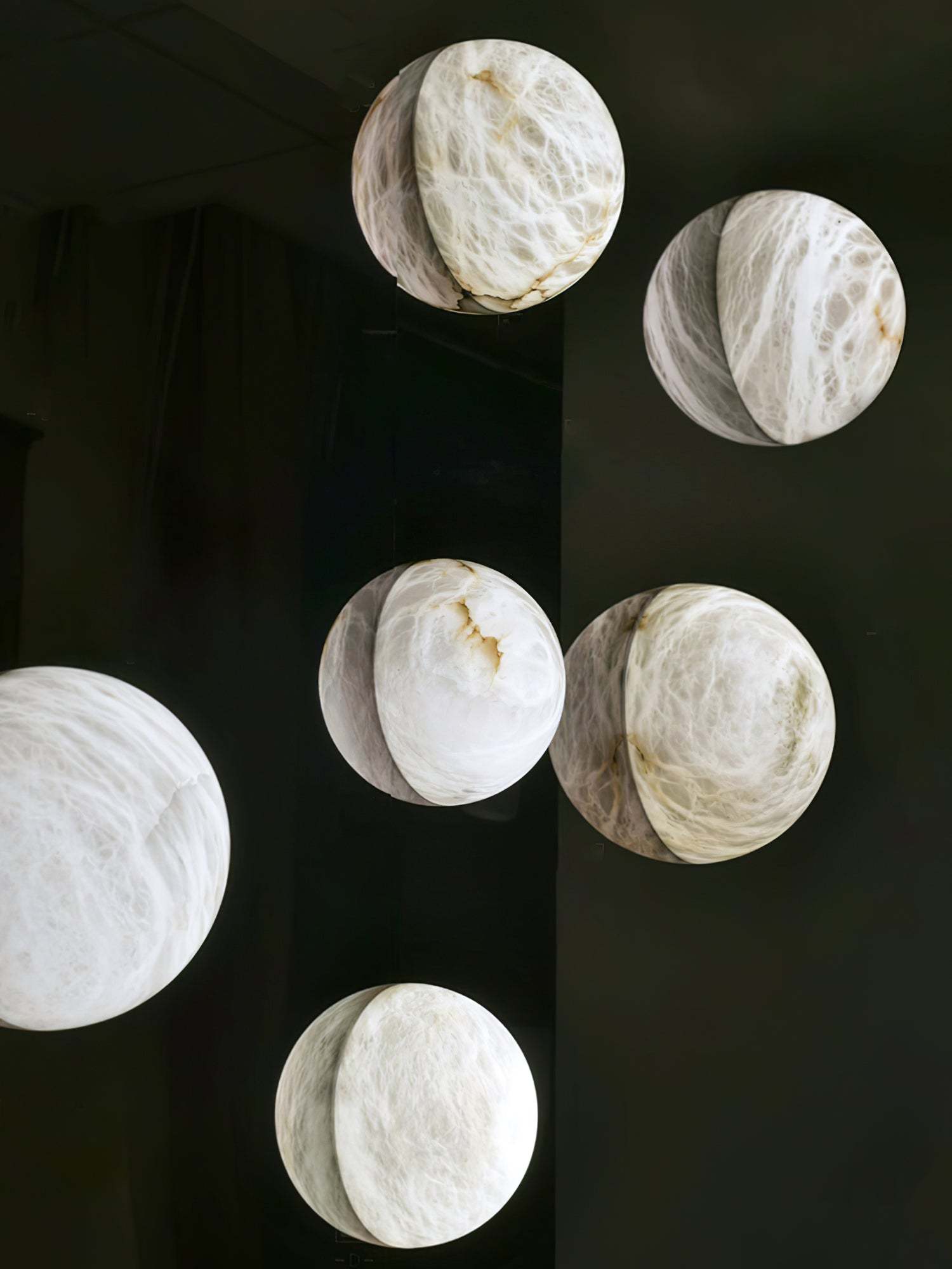 Snowflake Alabaster Aplique