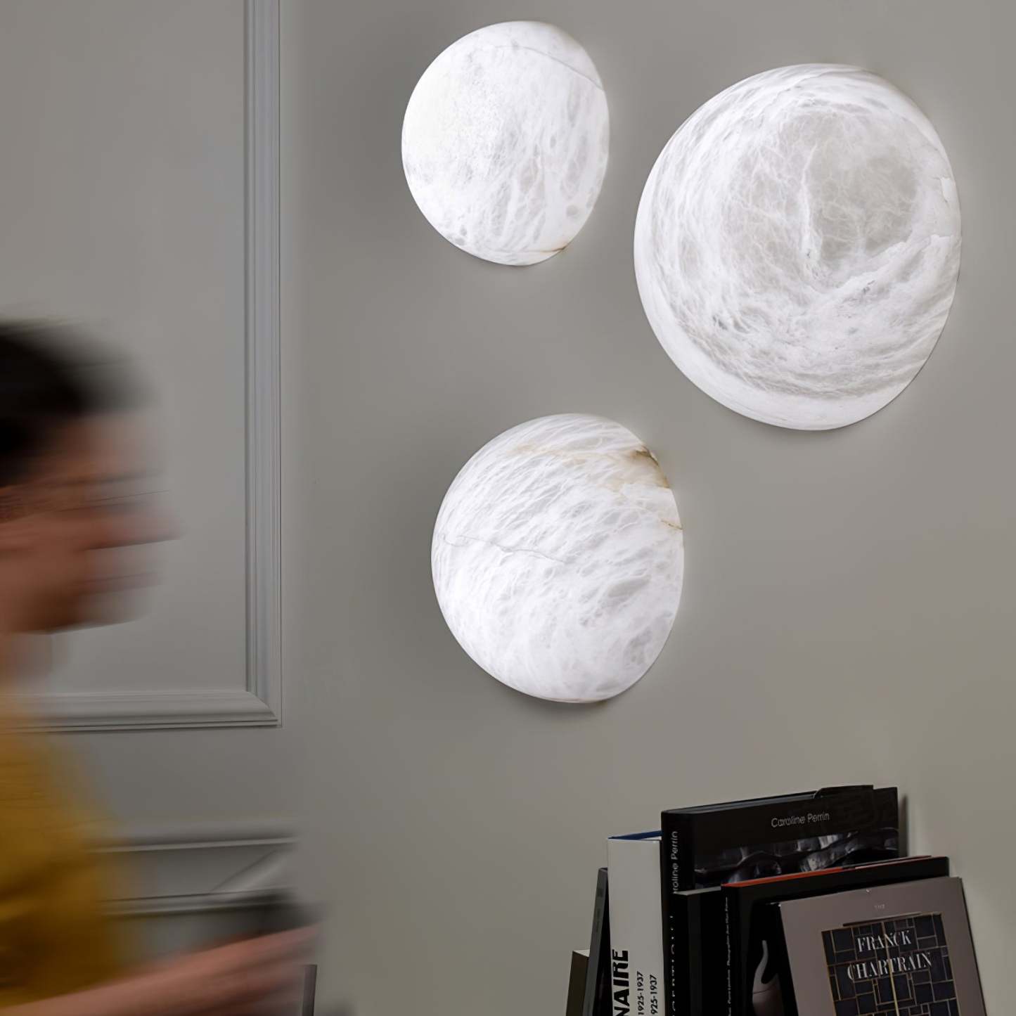 Snowflake Alabaster Aplique