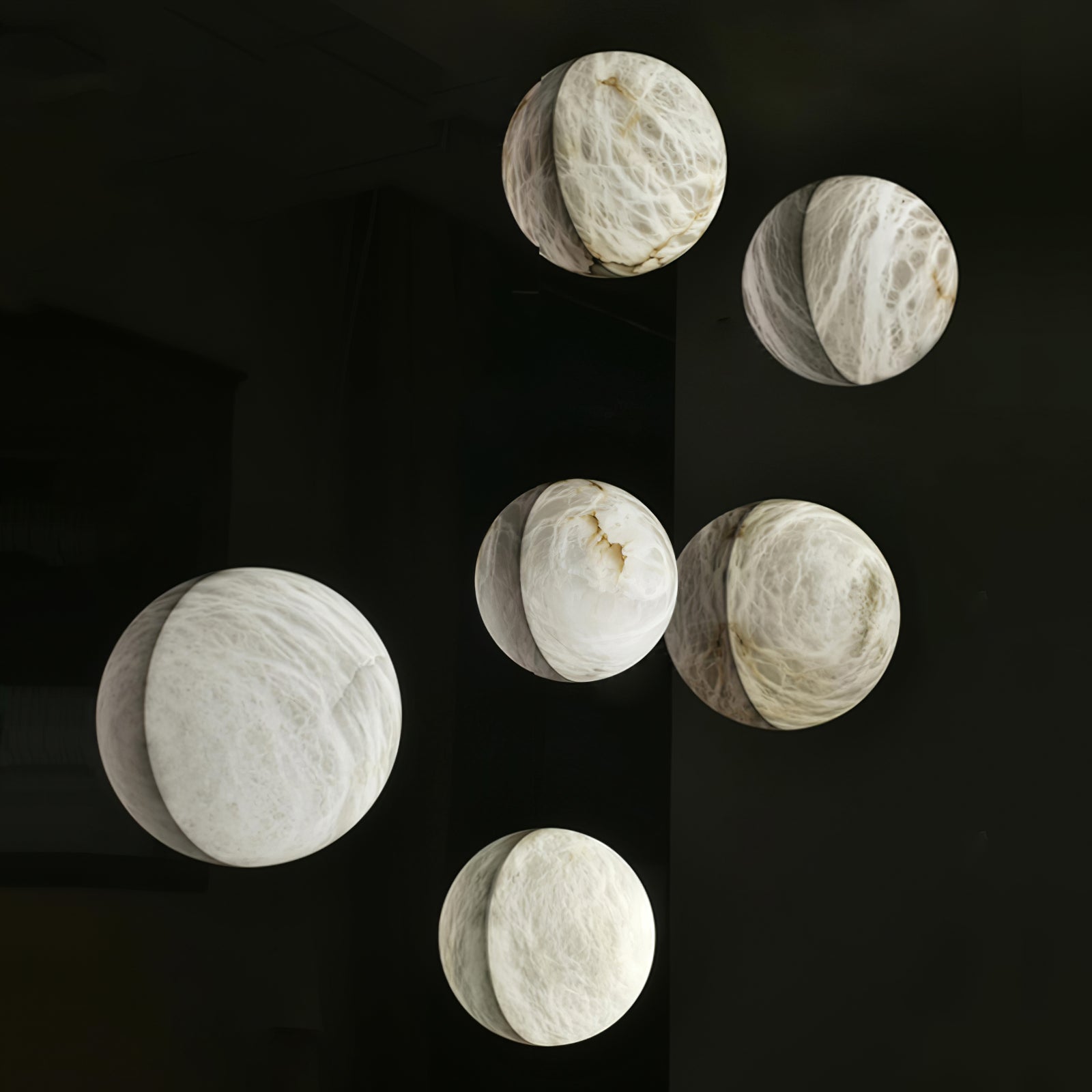 Snowflake Alabaster Aplique