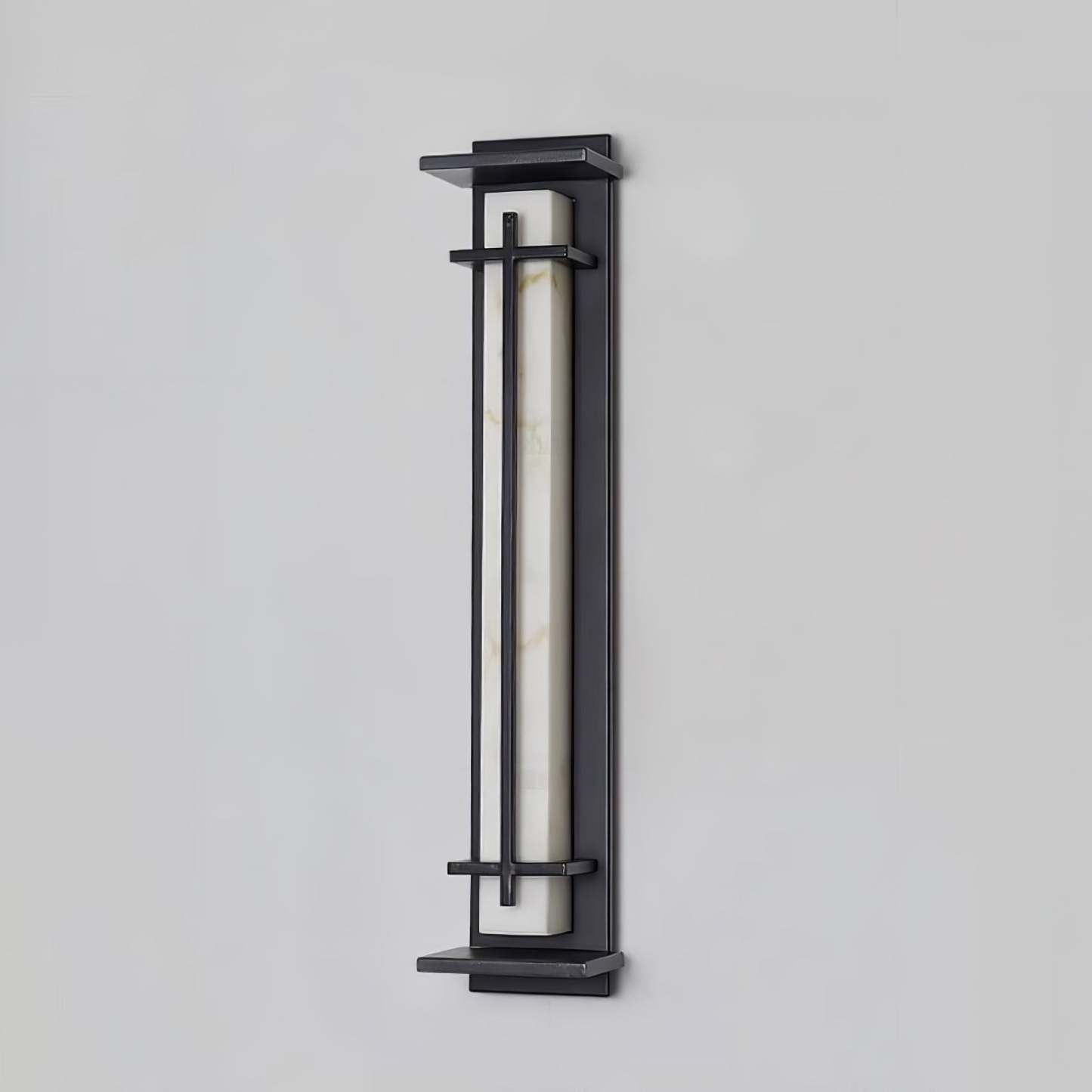 Square Outdoor Alabaster Aplique