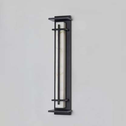 Square Outdoor Alabaster Aplique
