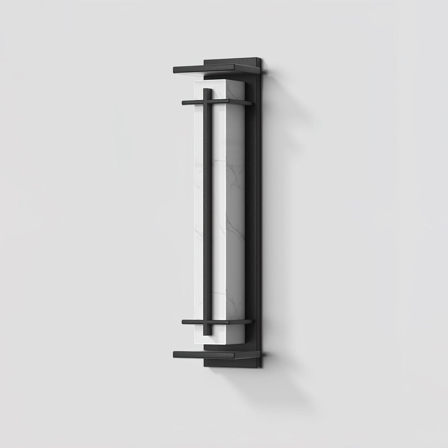 Square Outdoor Alabaster Aplique