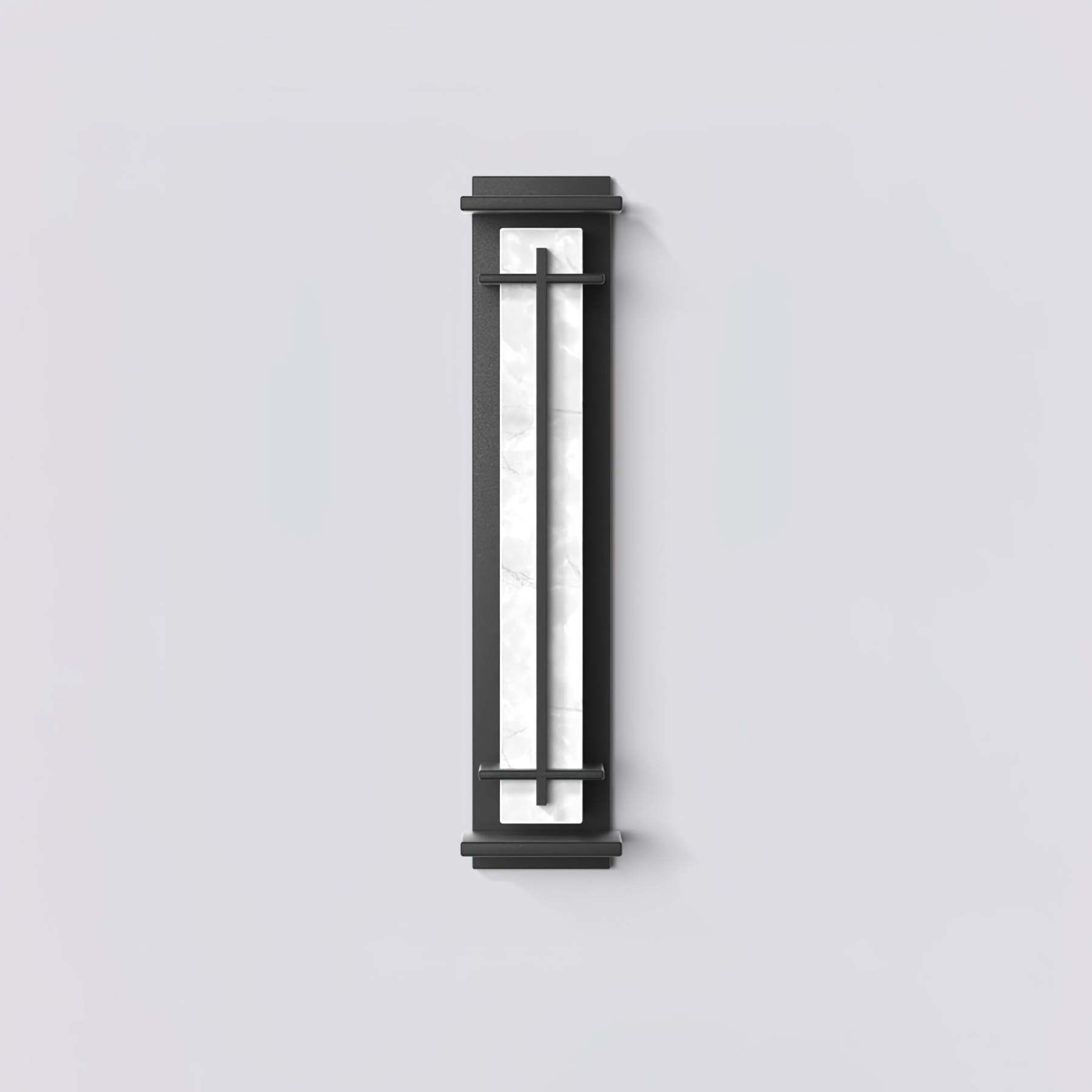Square Outdoor Alabaster Aplique