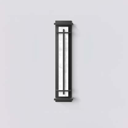 Square Outdoor Alabaster Aplique