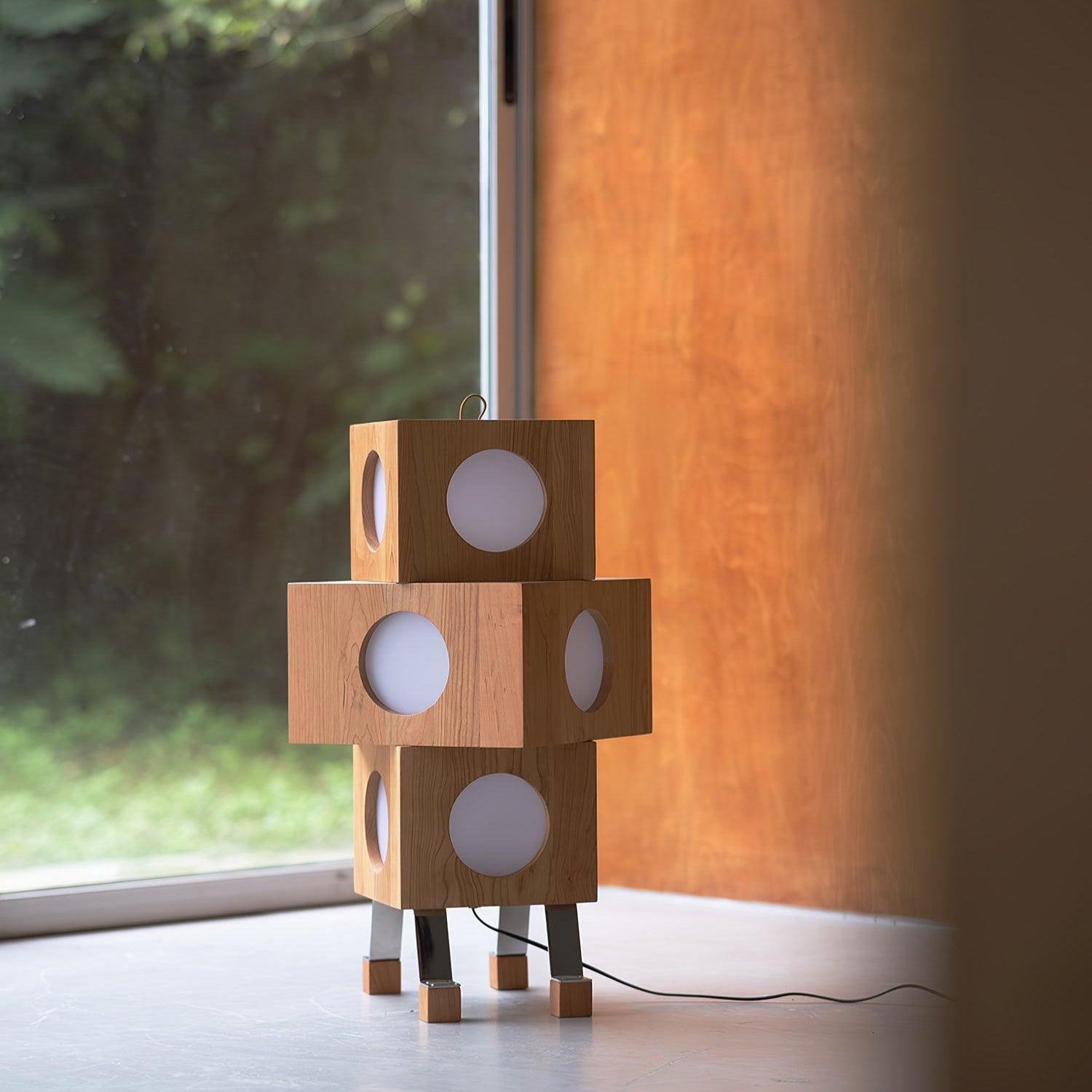 Hakka Square Robot Floor Lamp