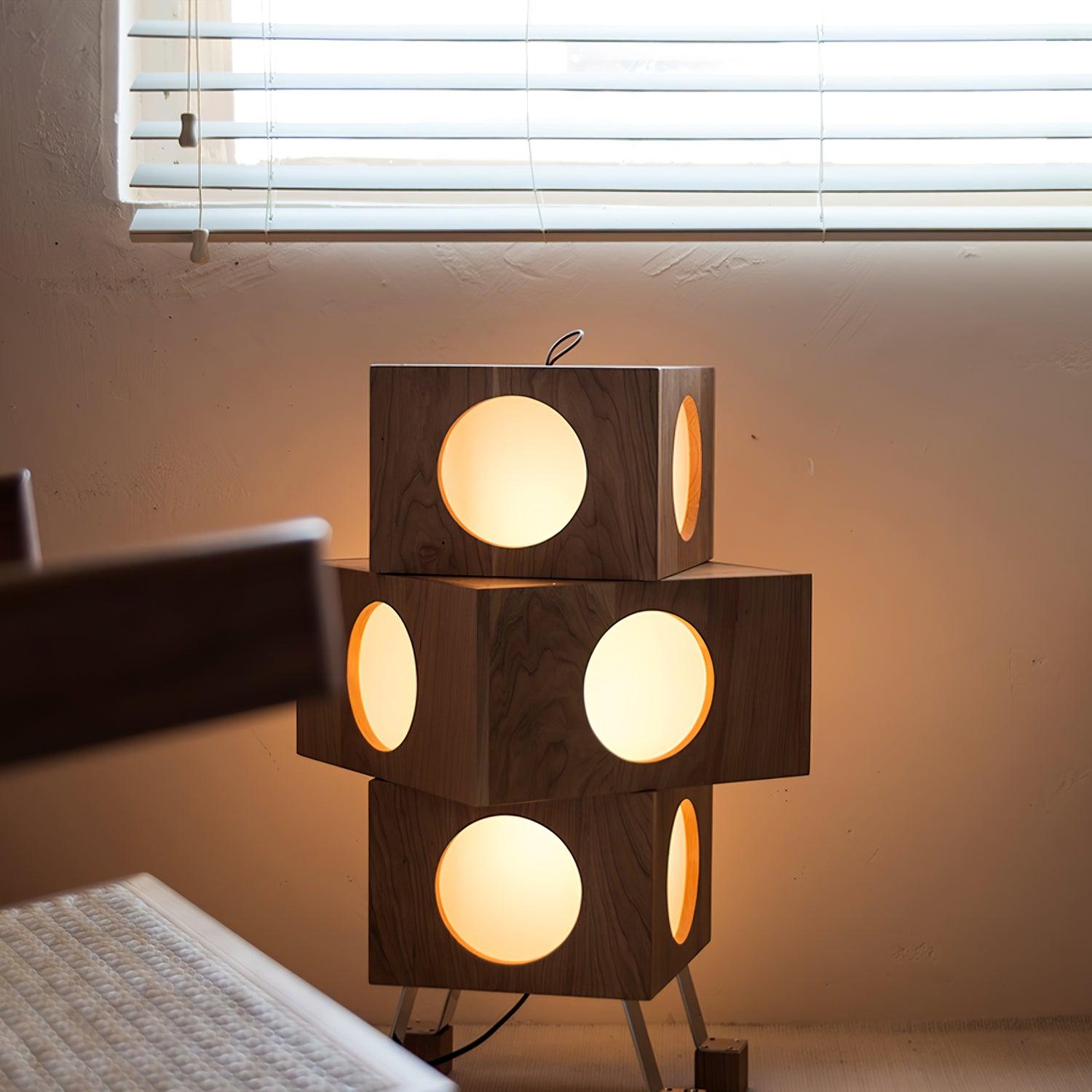 Hakka Square Robot Floor Lamp