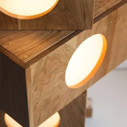 Hakka Square Robot Floor Lamp
