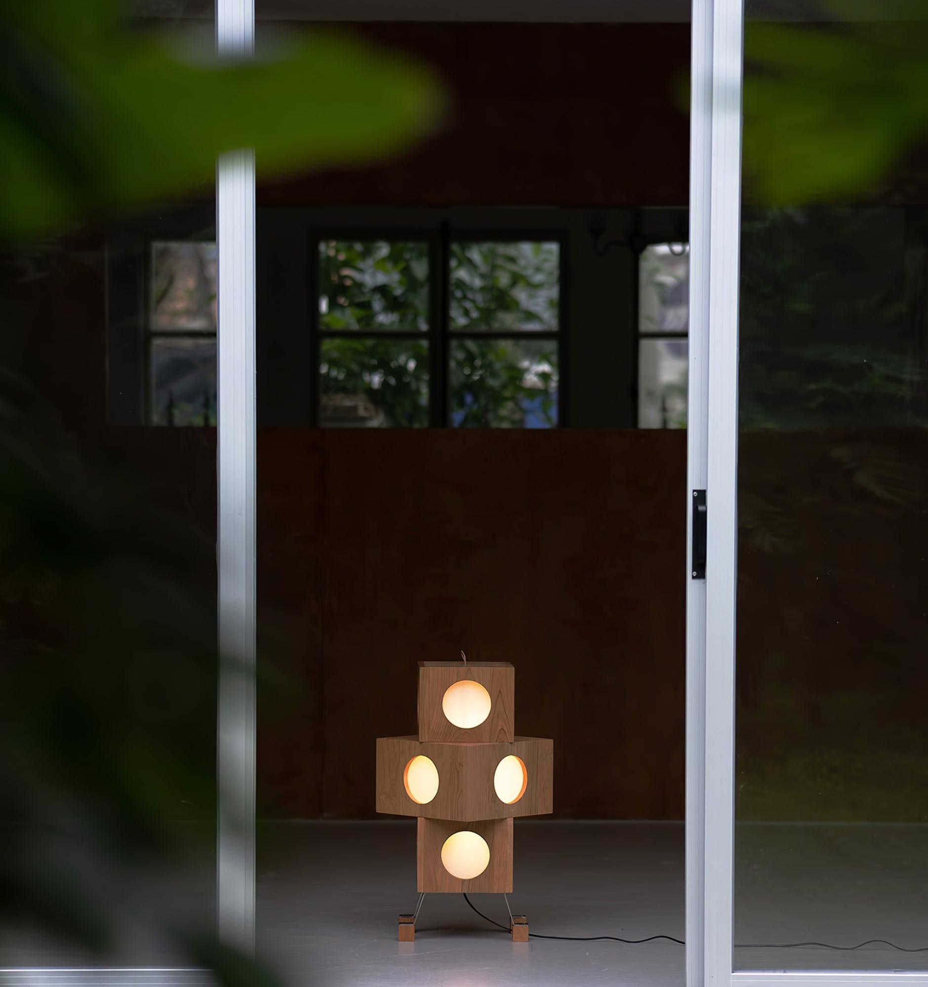 Hakka Square Robot Floor Lamp