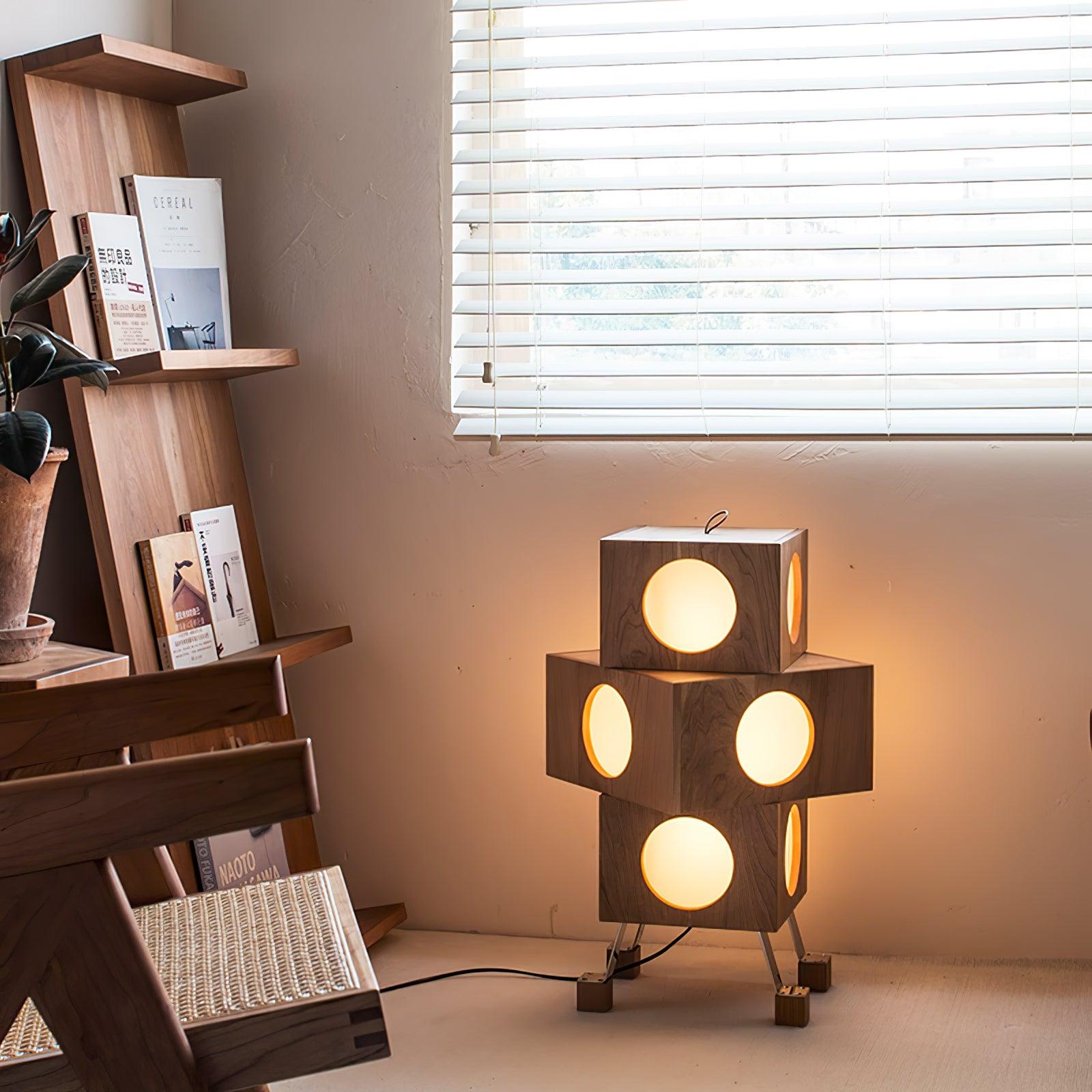 Hakka Square Robot Floor Lamp