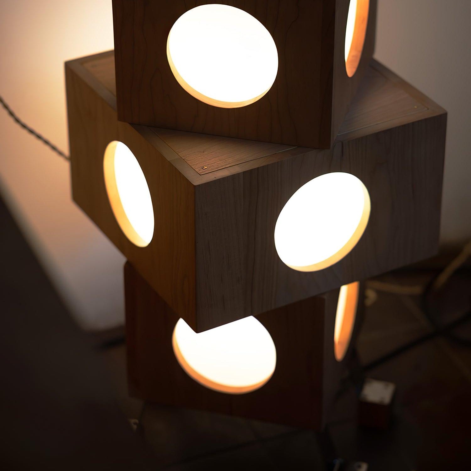 Hakka Square Robot Floor Lamp