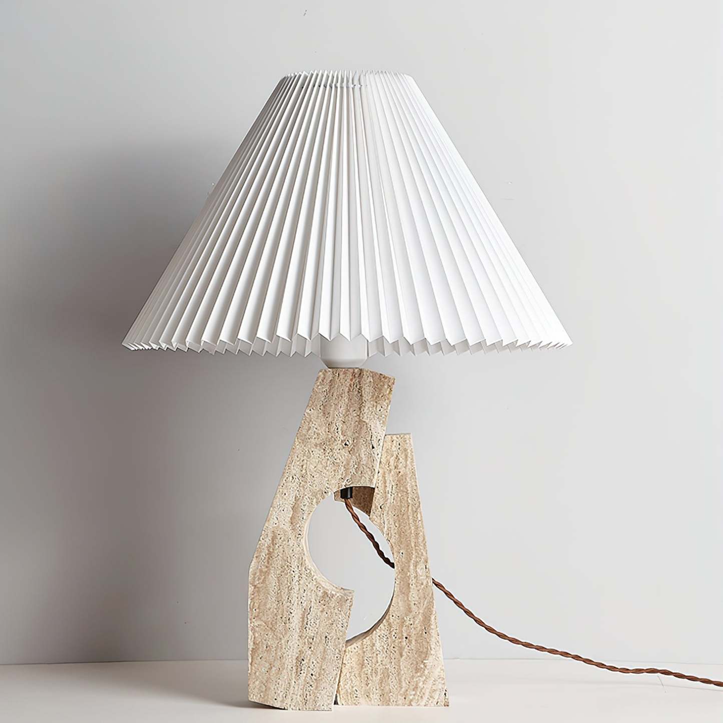 Artelux Stone Pillar Table Lamp