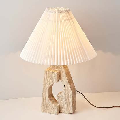 Artelux Stone Pillar Table Lamp