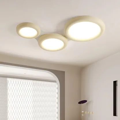 Quinn Modern Round LED Acrylic Ceiling Light Bedroom Living Room