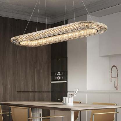 Verona Crystal Ring Chandelier