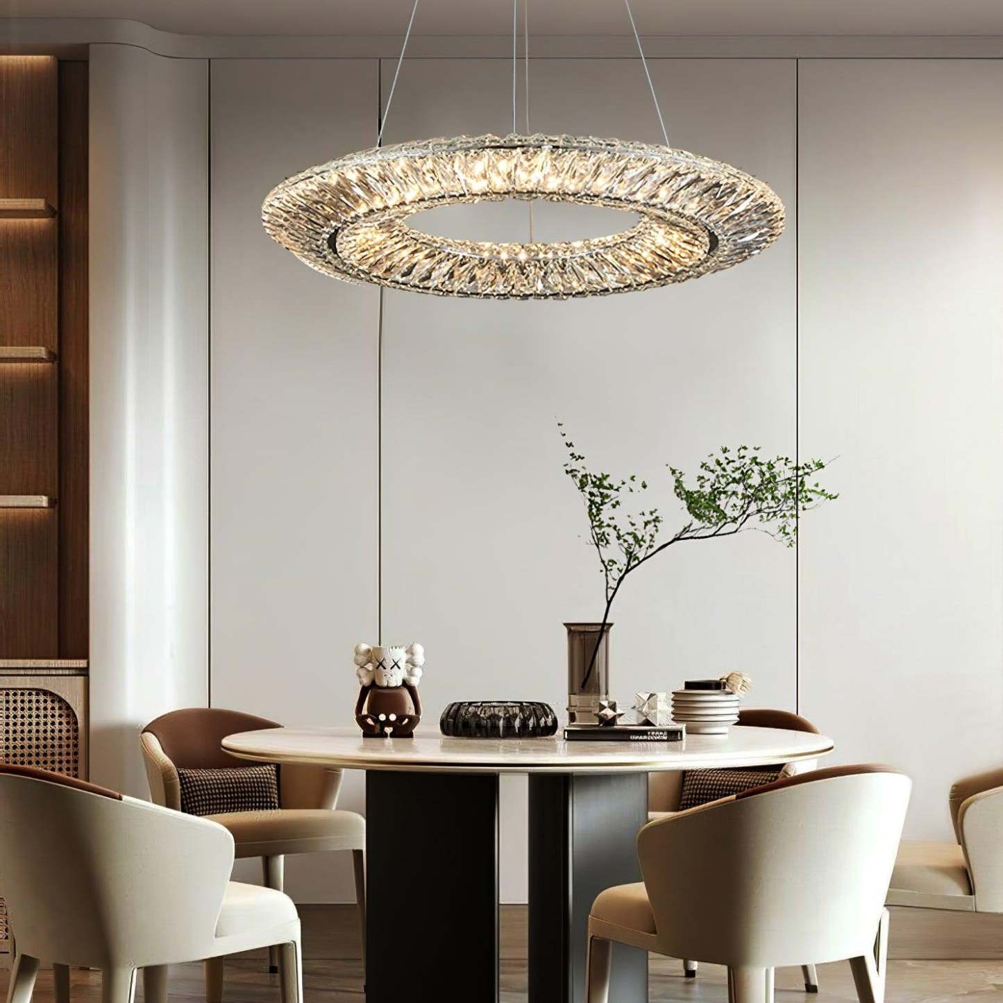 Verona Crystal Ring Chandelier