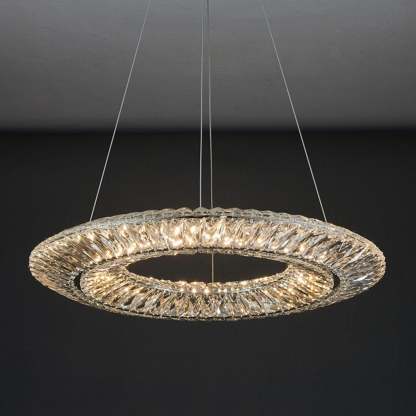 Verona Crystal Ring Chandelier