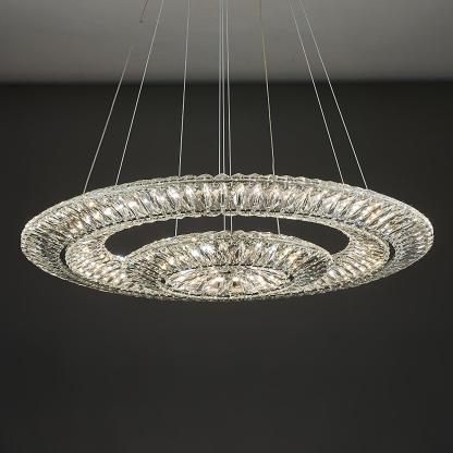 Verona Crystal Ring Chandelier