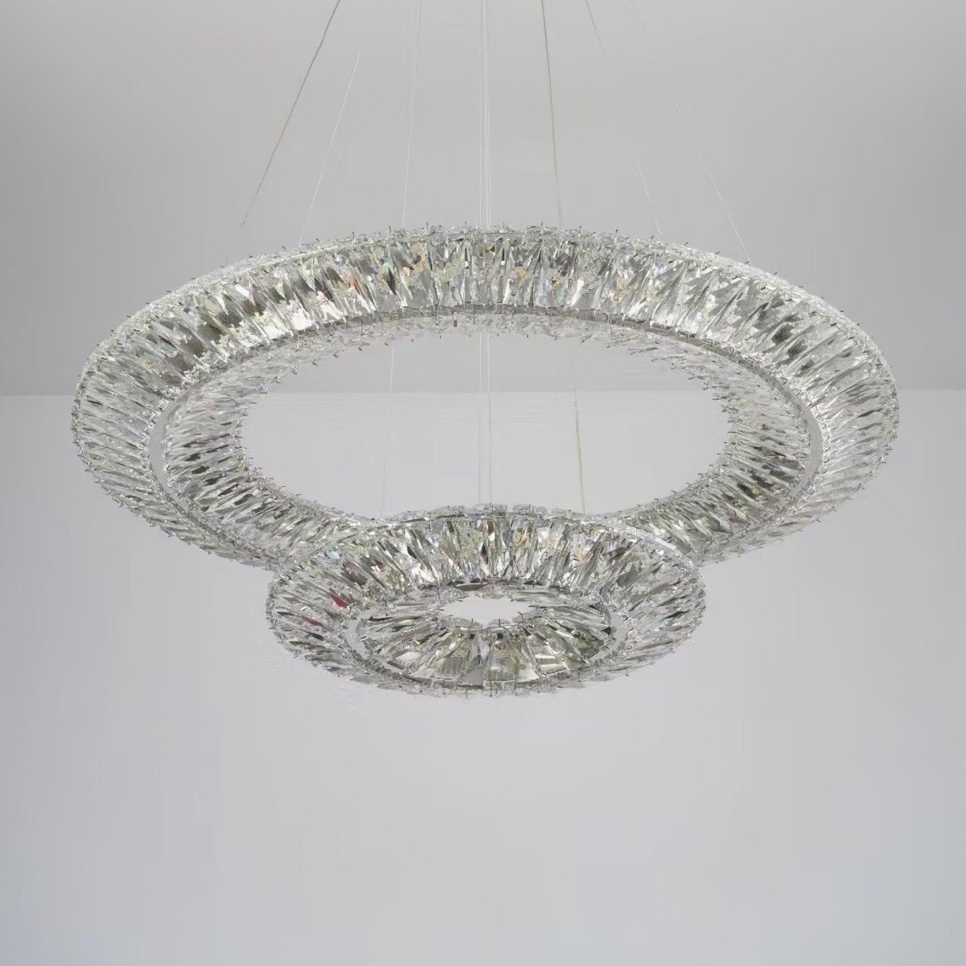Verona Crystal Ring Chandelier
