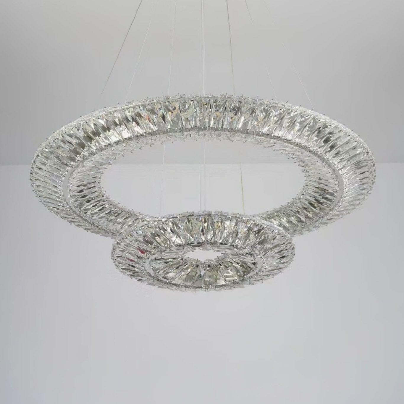 Verona Crystal Ring Chandelier