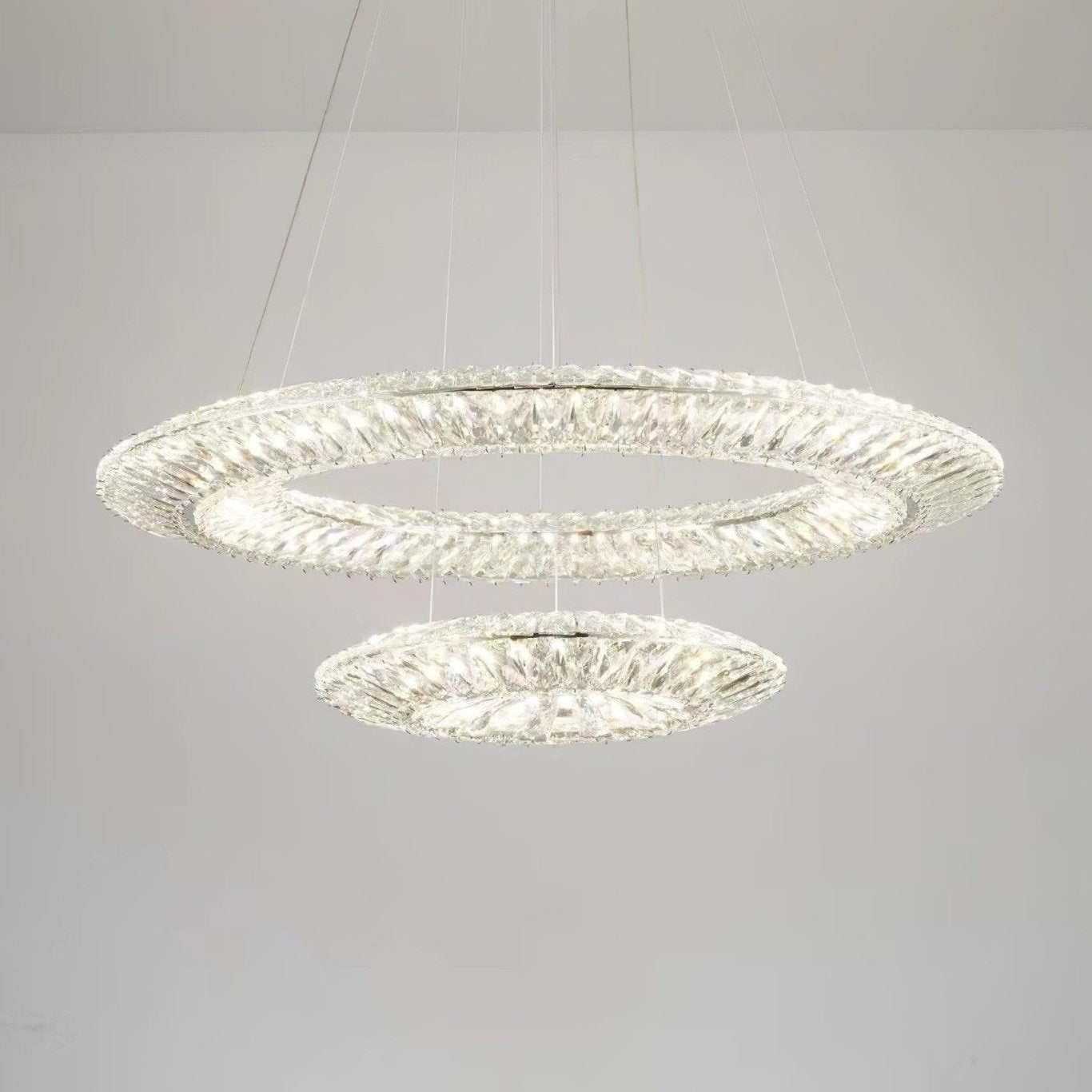 Verona Crystal Ring Chandelier