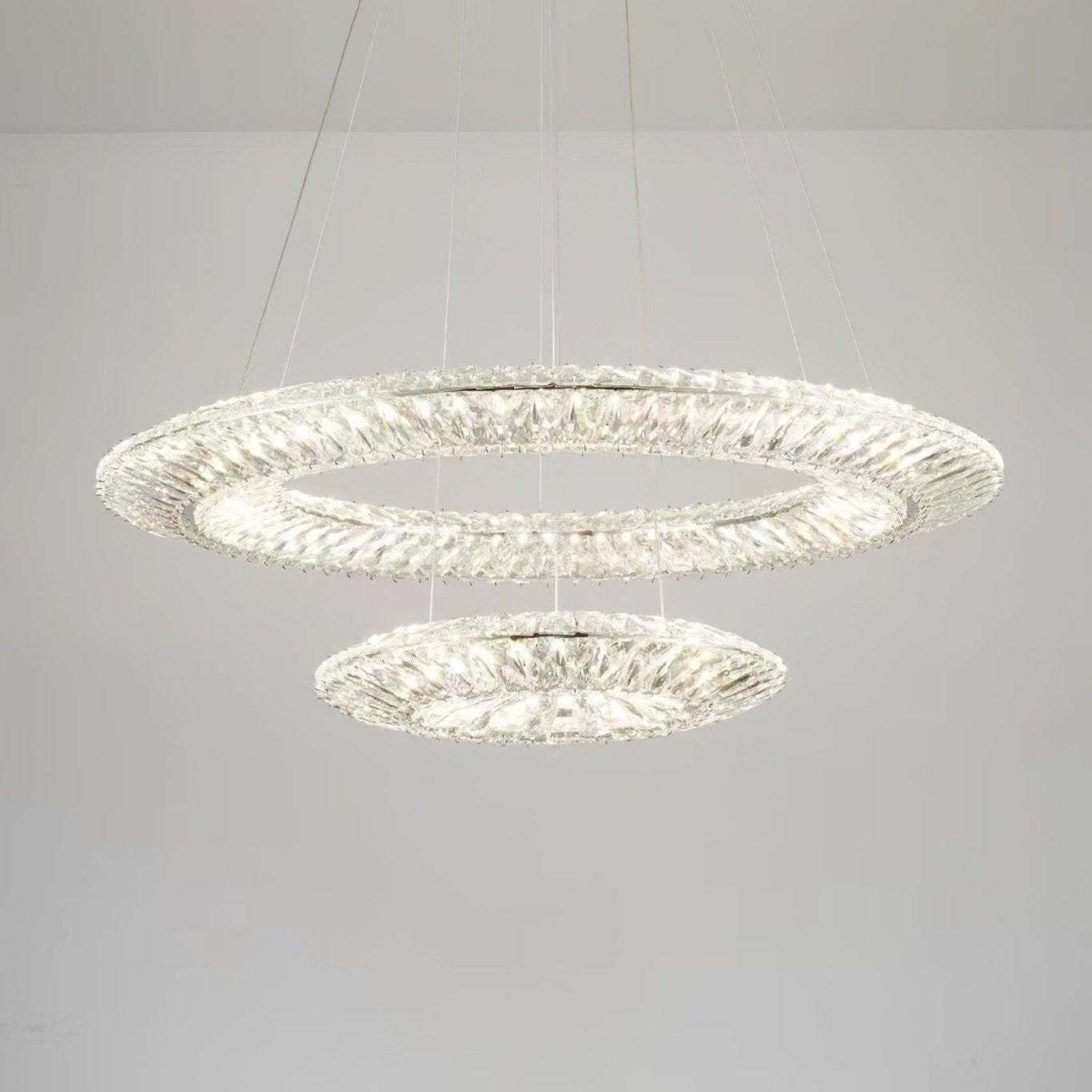 Verona Crystal Ring Chandelier