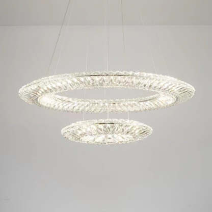 Verona Crystal Ring Chandelier