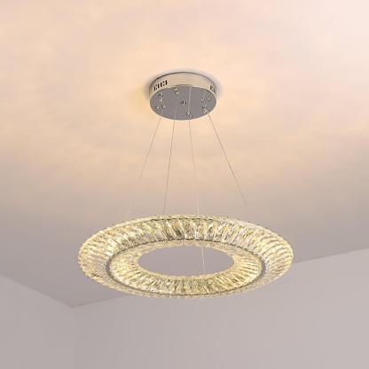 Verona Crystal Ring Chandelier