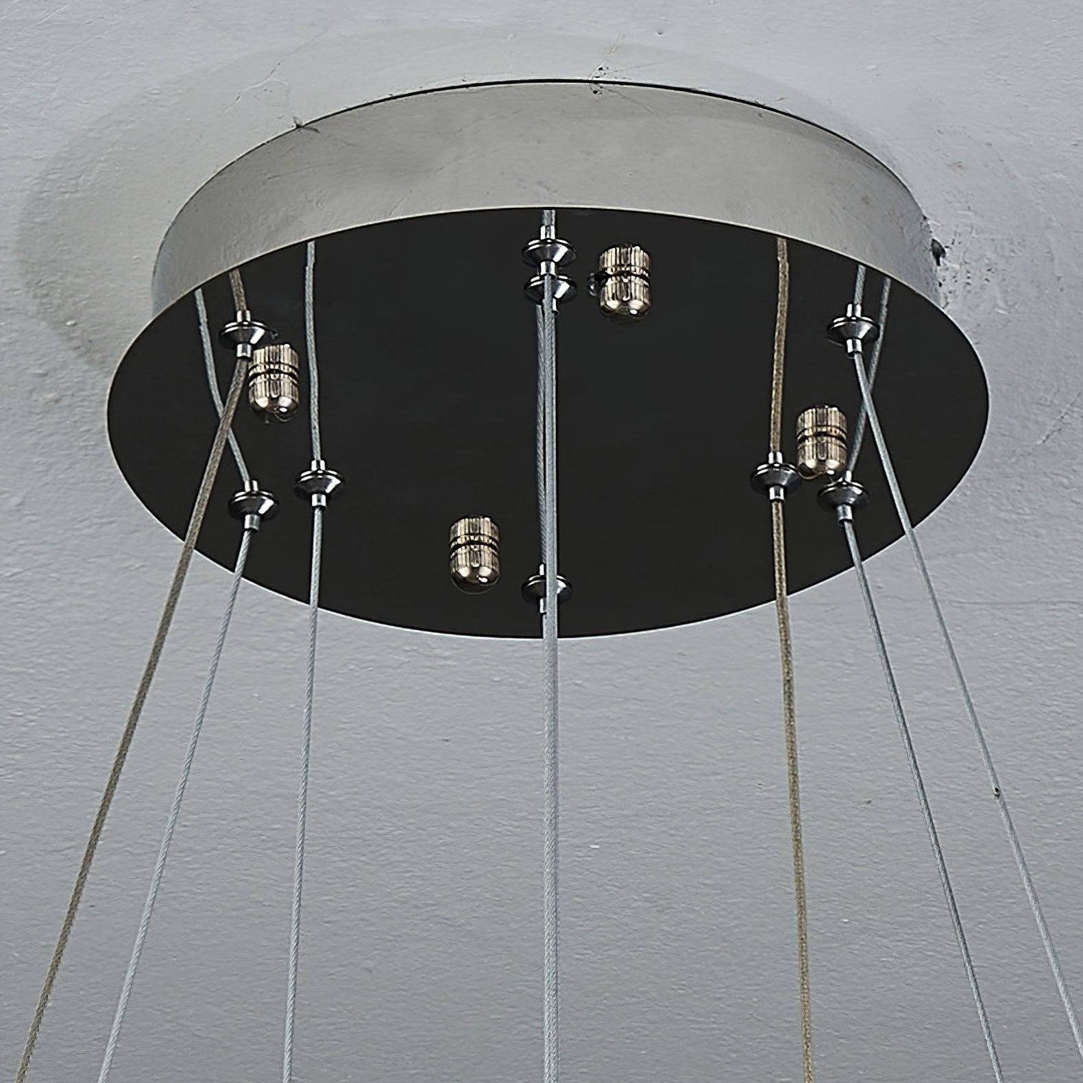 Verona Crystal Ring Chandelier