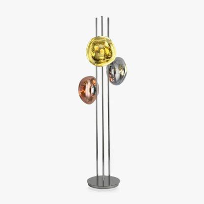 Verona Lava Multicolor Glass Floor Lamp
