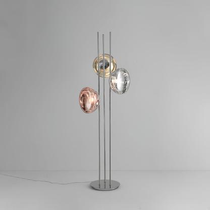 Verona Lava Multicolor Glass Floor Lamp