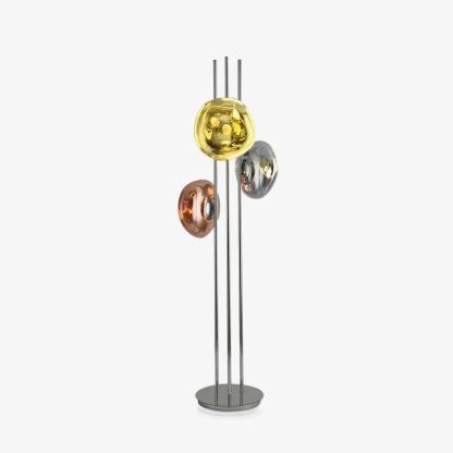Verona Lava Multicolor Glass Floor Lamp