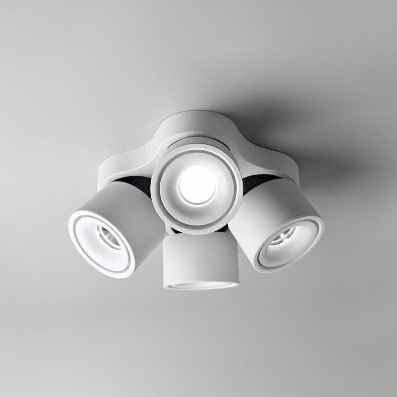 Rotatorio Plegable Tres Cabezas Foco Lámpara De Techo
