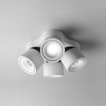 Rotatorio Plegable Tres Cabezas Foco Lámpara De Techo