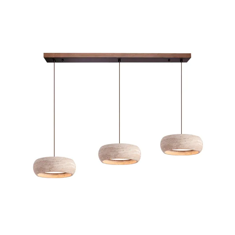Ozawa Modern Round Cement Pendant Light Shades Bedroom Dining Room