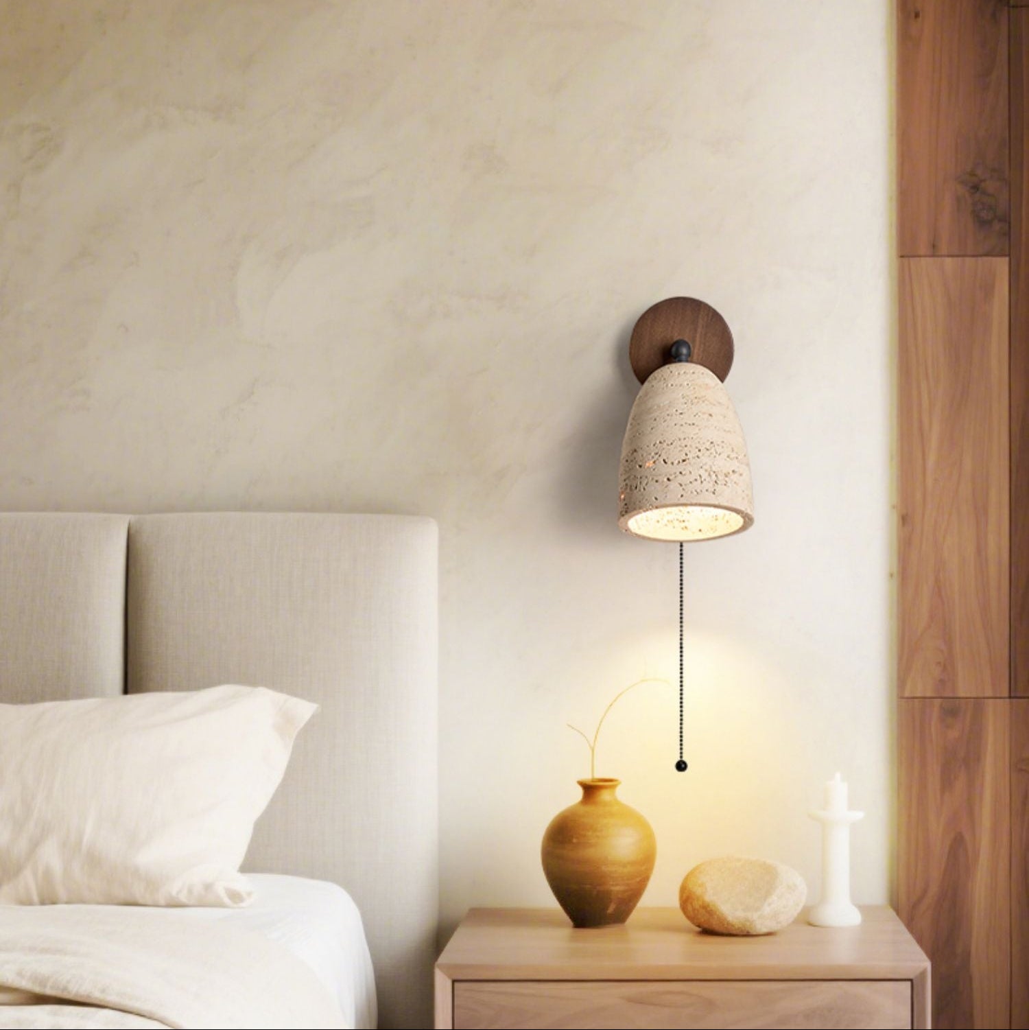 Travertine Pivoting Aplique
