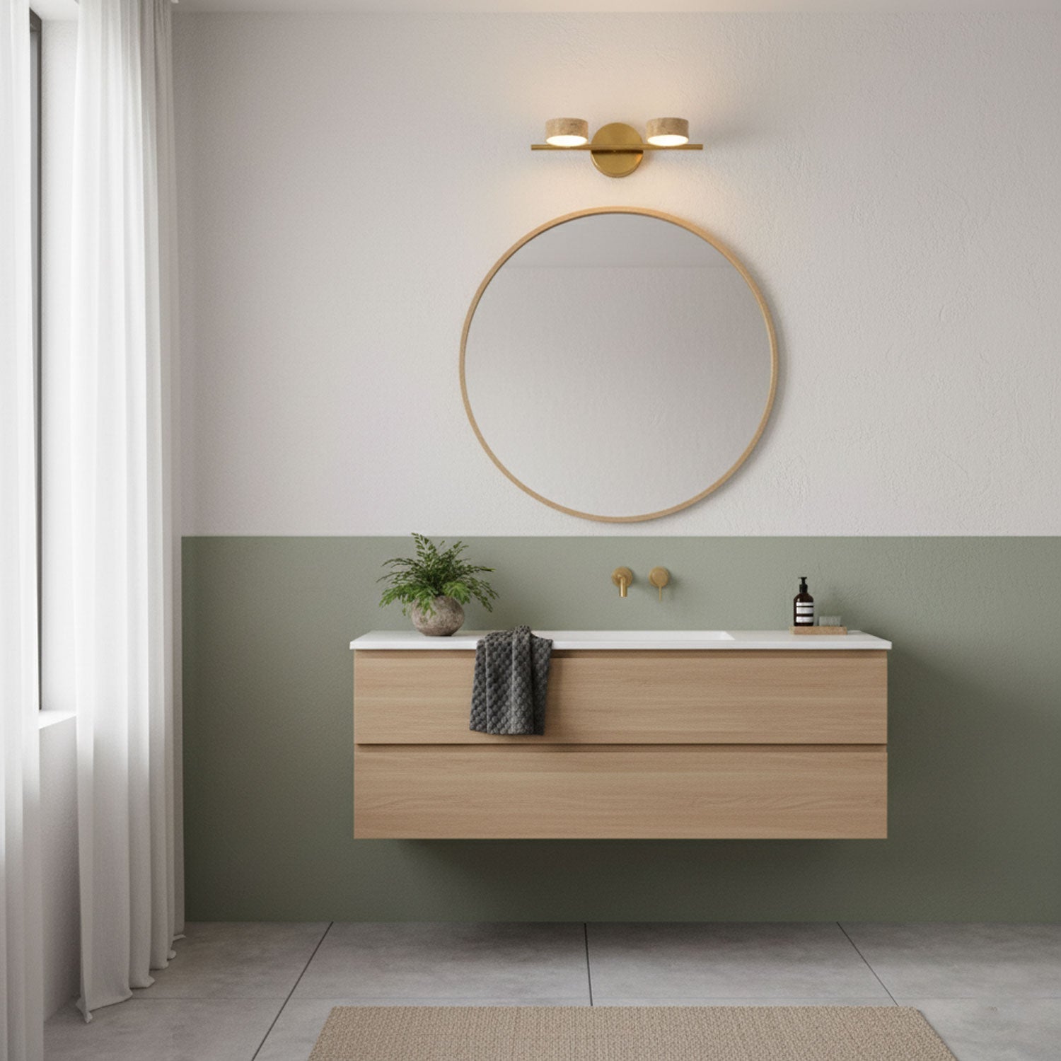 Traviso Beam Vanity Light Aplique
