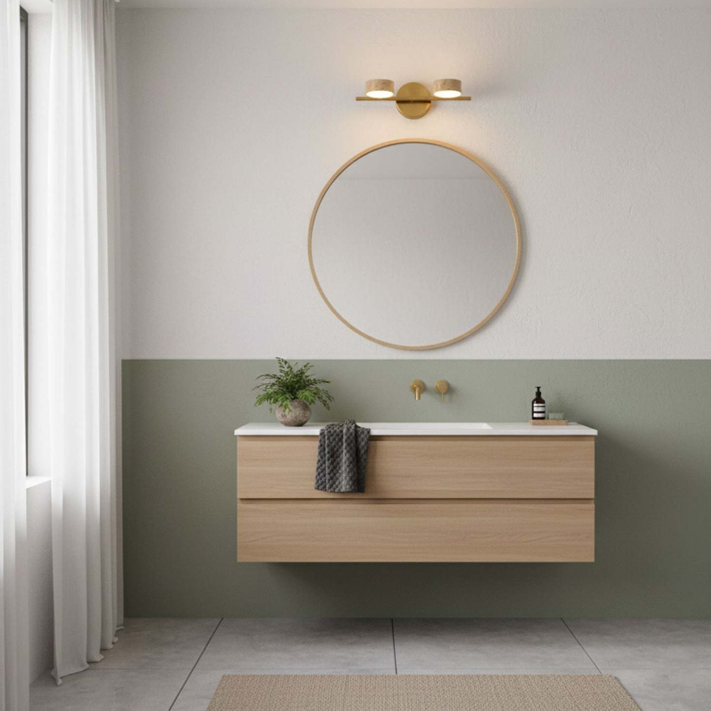 Traviso Beam Vanity Light Aplique