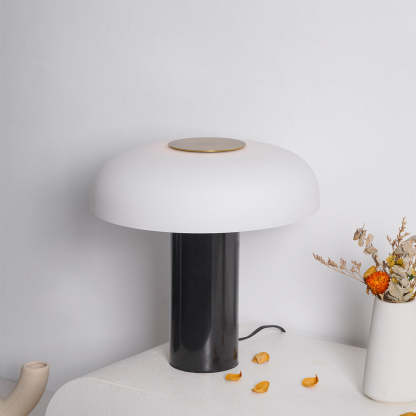 Dune Marble Opal Glass Table Lamp