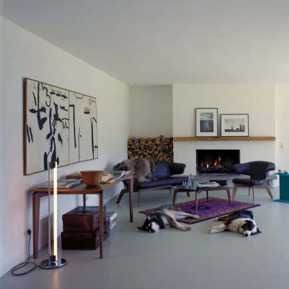 Axis Modern LED Tube Floor Lamp