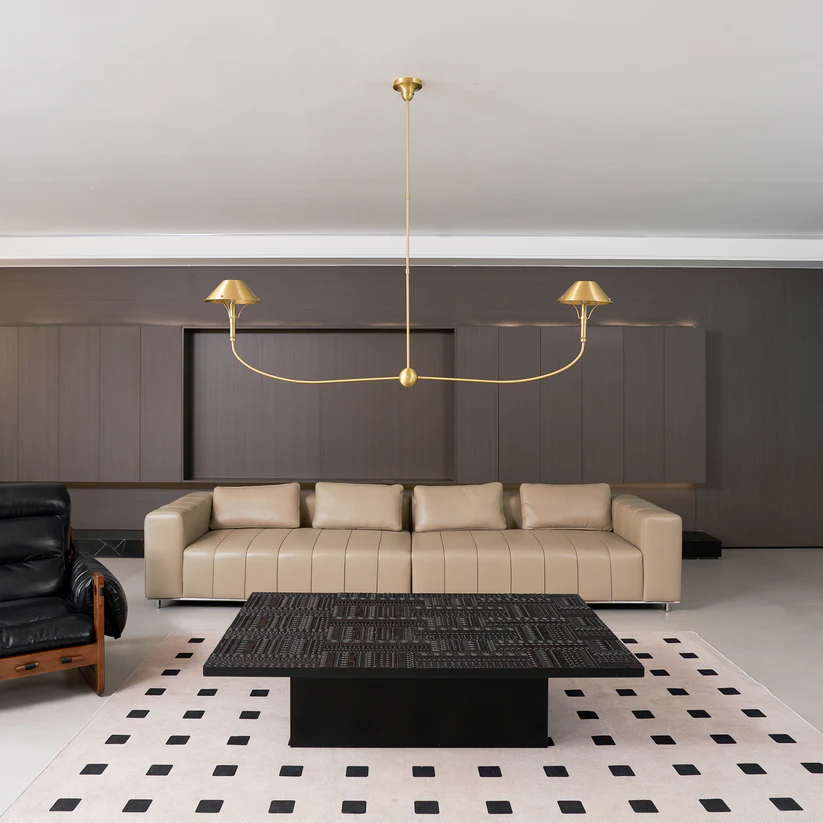 Alessio Retro Lujo Metal Lámparas de Araña Sombras Salón Comedor