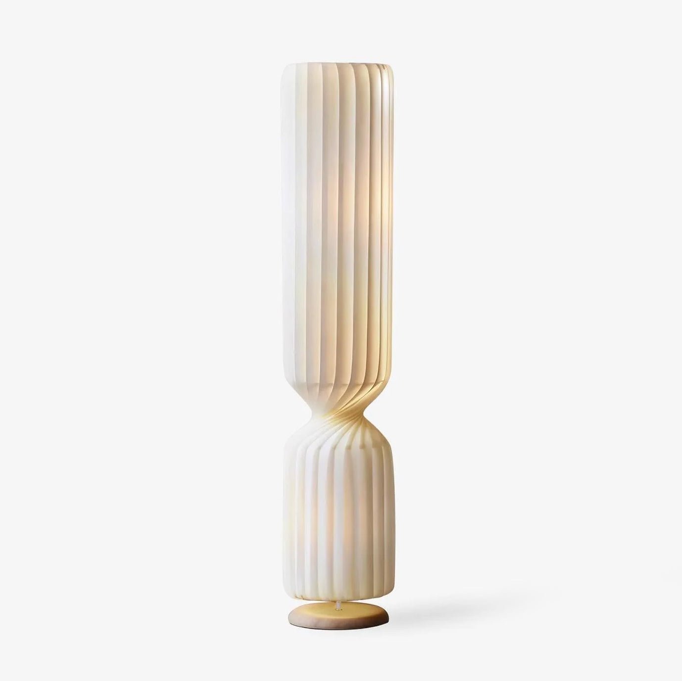 Hakka Resin Twist Column Floor Lamp