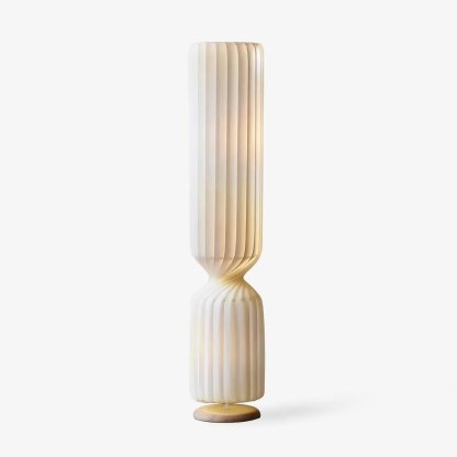Hakka Resin Twist Column Floor Lamp