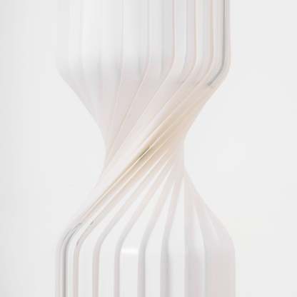 Hakka Resin Twist Column Floor Lamp