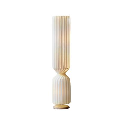 Hakka Resin Twist Column Floor Lamp