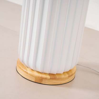 Hakka Resin Twist Column Floor Lamp