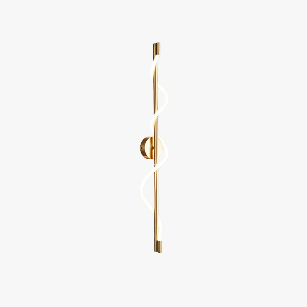 Valentina Modern Flexible Curve Metal Wall Light Living Room Bedroom